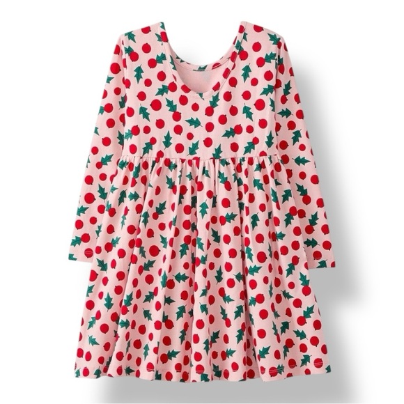 Hanna Andersson | Holiday Skater Dress With Pockets (8) ♥️🌲 - Picture 4 of 7